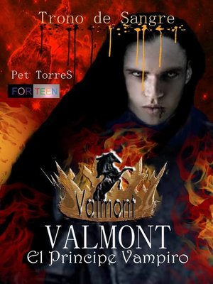 cover image of Valmont, el príncipe vampiro-Trono de sangre.